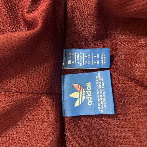 ADIDAS Velour full zip jacket XS - Picture 9 of 9